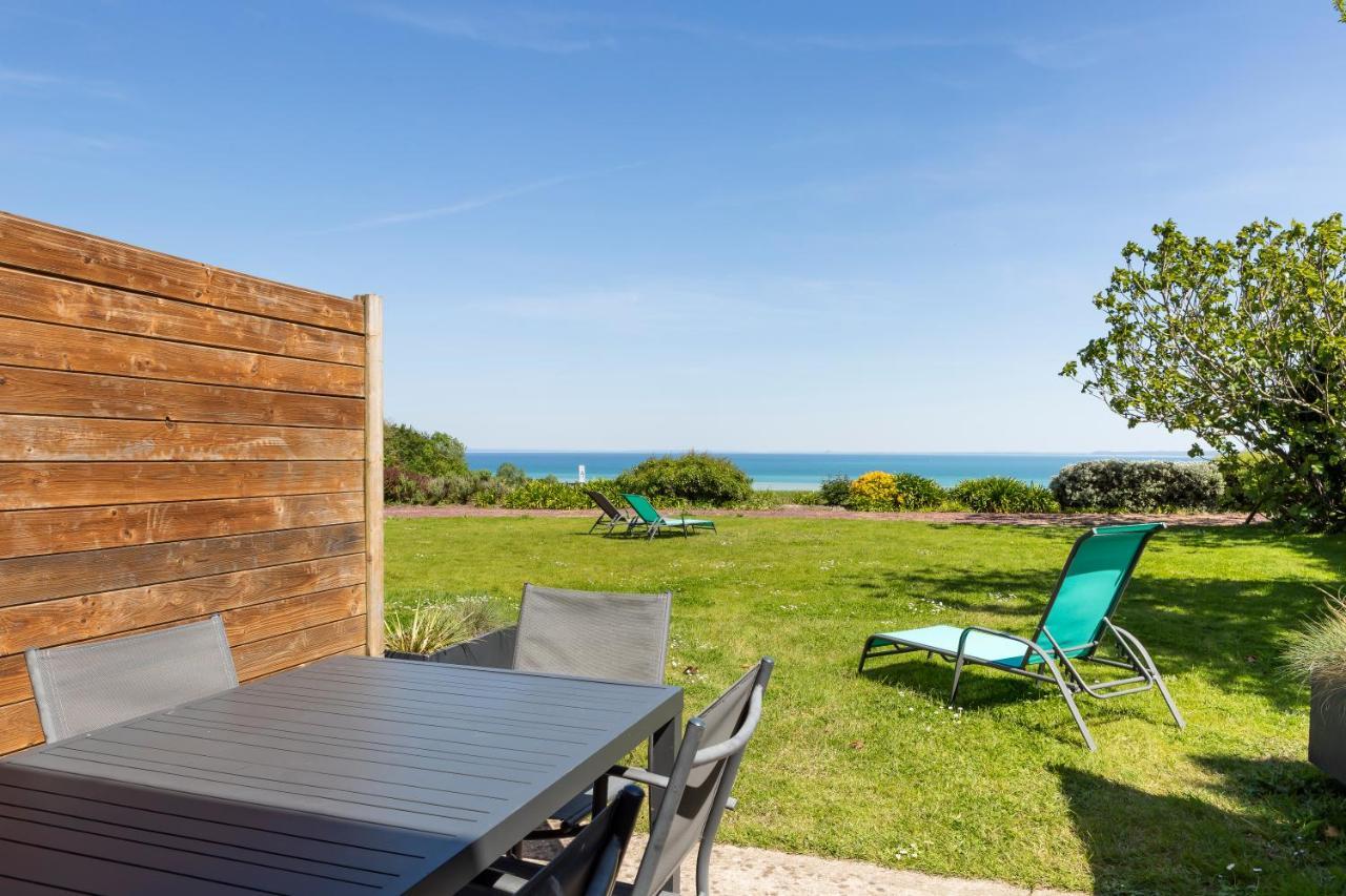 La Metairie-Du-Vauhariot - Vue Mer Et Mont Saint Michel - Piscine Chauffee - Acces Gr34 Cancale Eksteriør billede