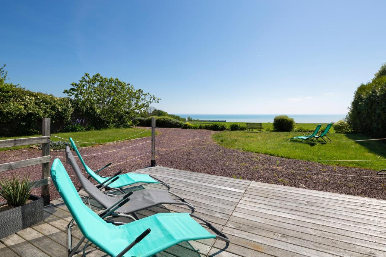 La Metairie-Du-Vauhariot - Vue Mer Et Mont Saint Michel - Piscine Chauffee - Acces Gr34 Cancale Eksteriør billede
