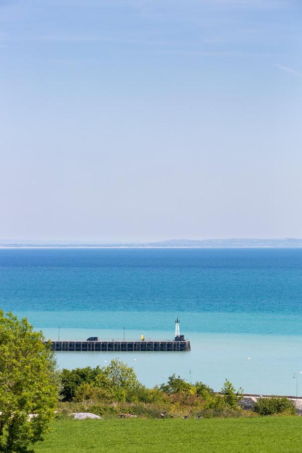 La Metairie-Du-Vauhariot - Vue Mer Et Mont Saint Michel - Piscine Chauffee - Acces Gr34 Cancale Eksteriør billede
